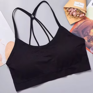 Sujetador deportivo para mujer (Negro)